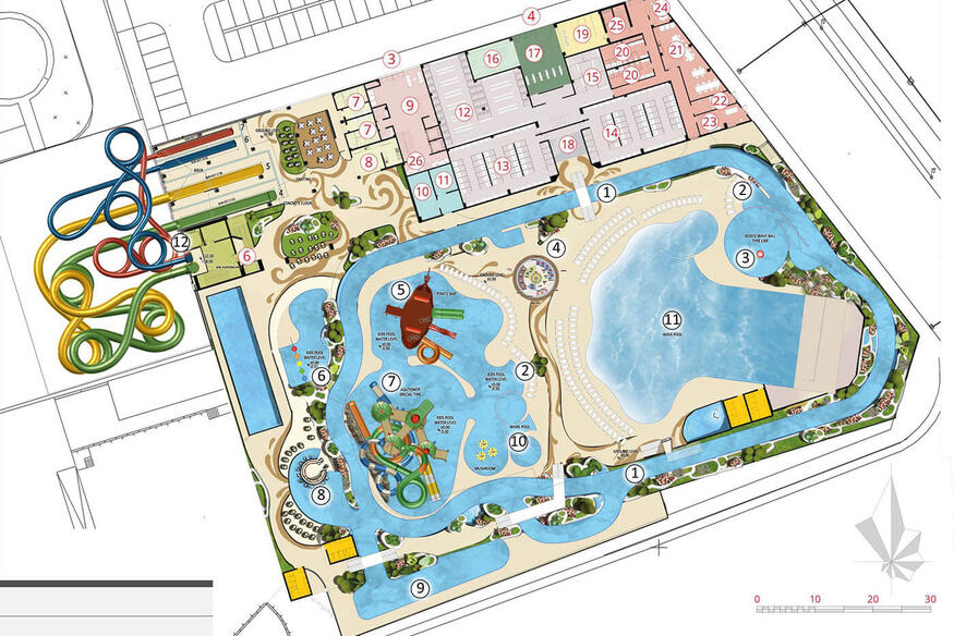 строительство крытых аквапарков