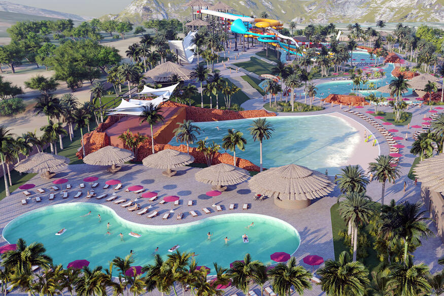 waterparks design order in UAE
